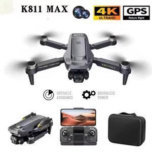 K811 맥스  드론 가용 4K HD 듀얼 카메라 5G WIFI GPS 리턴 브러시리스 장애물 회피 장난감 선물 5000M