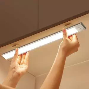 60cm 충전식 LED 센서등 3색 무선 무드등 수유등 간접조명 붙이는조명