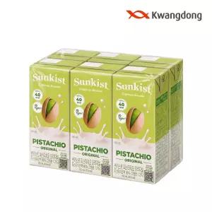 [본사직영] 썬키스트 피스타치오 오리지널 체험팩 (190ml 6팩)