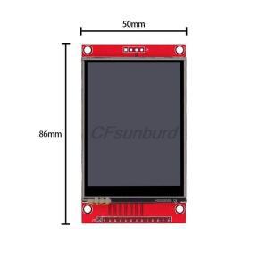 MCU용 터치 패널 드라이버 IC ILI9341이 포함된 2.8인치 320240 SPI 직렬 TFT LCD 모듈 디스플레이 화면