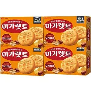 [롯데제과]롯데웰푸드 마가렛트 오리지널 352g x 4개