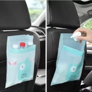 차량용 쓰레기 봉투 쓰레기통 휴지통 자동차휴지통 차량용쓰레기봉투