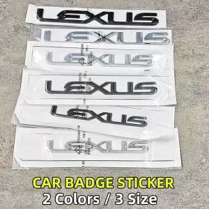 렉서스 F 스포츠 하이브리드 ES CT GS IS UX GX LBX NX RX 350h 450h 악세사리용 3D ABS 자동차 레터 엠블