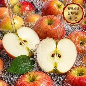 바로 먹는 세척사과 껍질째 먹는 씻어나온 사과