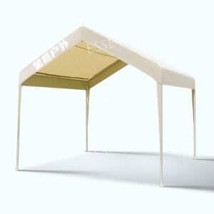 간이 주차 천막 3미터 3x4m 조립식 캐노피천막 텐트 2Mx2M 주택 노점 아이보리 아치텐트