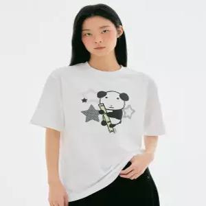 스파오 SPRLG25U09 남녀공용 티셔츠 [가나디] 반팔 (GR)_25U09 6055586