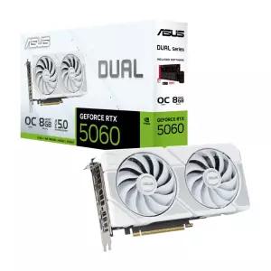 [ASUS][포토리뷰1만]ASUS DUAL 지포스 RTX 5060 OC D7 8GB WHITE 인텍앤컴퍼니 [공인인증점]