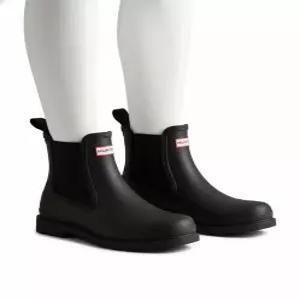 헌터 MEN 코만도 첼시 레인부츠 블랙 MFS9016RMA BLK