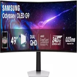 삼성 49인치 오디세이 G93SC 시리즈 커브드 게이밍 모니터 QDOLED 240Hz 003ms DQHD GSync 호환 프리싱크