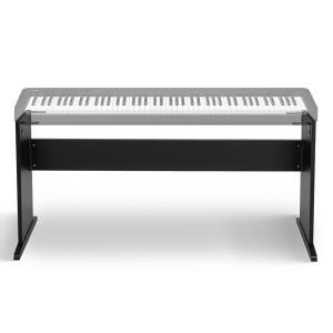 STRICH 피아노 키보드 스탠드, 나무 가구 CASIO CDP-S100 / CDP-S110 CDP-S160 EP-S120 EP-S130 EP-S320 디지털 88키, SKT-CS01 (클래식 블랙) 지원