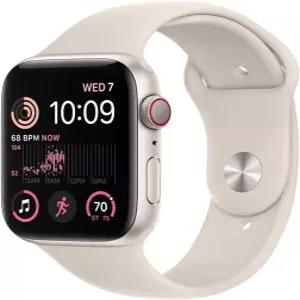 애플워치 SE2세대GPS 40mm Starlight 알루미늄 케이스 스포츠 밴드 SM