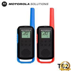 Motorola-Walkie Talkie T62 Go 16개 채널 최대 8km 범위 통화 요금 없음 야외 모험 여행