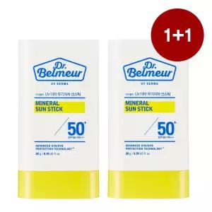닥터벨머 UV더마 무기자차 선스틱 SPF50+ 20g 1+1