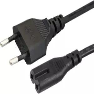 표준 한국 EU 2 슬롯 프린터 POWER LOGIC 코드 케이블 비극성(IEC320C7 CEE 7/16)은 TV 충전기 PS4 게임