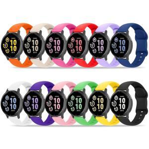 Tiorecime 밴드, Garmin Vivoactive 6 / 5 3, Venu 2 Plus Sq Venu, 포러너 645 245 뮤직워치 여성용 소프트 실리콘 스포츠 스트랩 20mm 지원