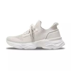 엘르스포츠 여성 루미너스 런닝화 굽높이 4cm 멜란지화이트 EL4R084AWH 3362332