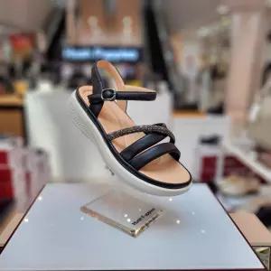 여성 발 편한경량 3.5cm 컴포트 웨지힐 스트랩 샌들 3f26033-12CA 781657