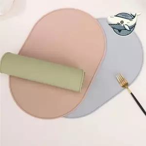 스타일리시 실리콘 테이블 매트 다용도 홈파티 개인식탁보 식탁플레이팅 식탁받침