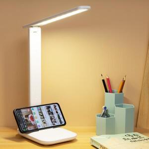 접이식 테이블 램프 USB 터치 조광 가능 야간 조명 학생 기숙사 독서 눈 보호 침실 LED 충전 책상