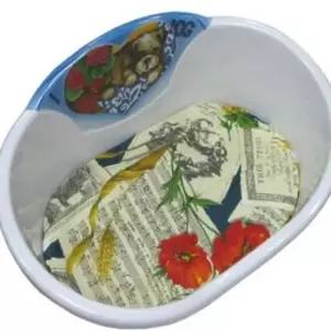 타원형 강아지집 24.5cm 퍼피 하우스 개집 방석 애견 용품