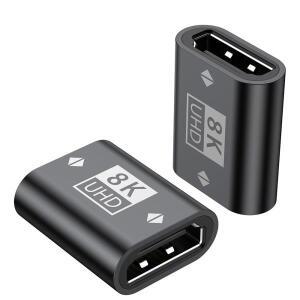 HDMI 2.1 어댑터 8K 암-암 연장 HDTV 케이블 코드 모니터 디스플레이 PC 노트북용