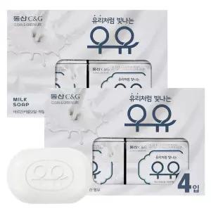 크리오 동산 우유비누 90g x 8개