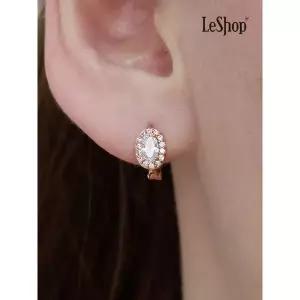 [르샵]14K 오벨 원터치 귀걸이 GoldPlated LJ6049BRE_P428288111