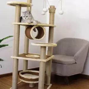해피캐슬 고양이 캣타워(150cm)