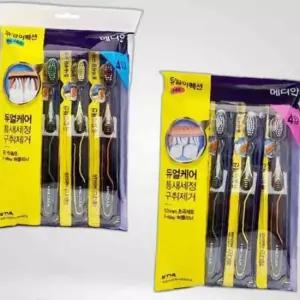 메디안 듀얼이펙션 치솔4개입 2종 택1 메디안칫솔 칫솔용품 듀얼이펫션