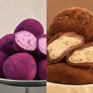 맛있는家 수라당set 우베크림 모찌 6개입+밤티라미수 모찌 6개입 40g 총 12개)