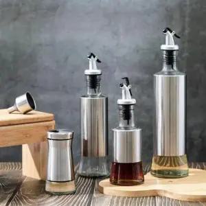 유리소스병300ml 스텐 오일병 300ml