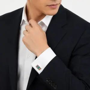폴스미스 MEN CUFFLINK FLIP SIGNATR M1A CUFF MFLIP 92) 남성 플립 시그니처 커프 링크스)