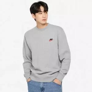 나이키 남성 NSW 클럽 크루 DQ8383-064) M NSW CLUB DT CREW BB)