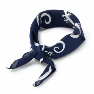 Printed Bandana B - Navy - Gecko 25S1H036-QT291-BD014B) 프린트 반다나 B)
