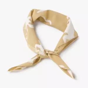 Printed Bandana B - Khaki - Gecko 25S1H036-QT291-BD013B) 프린트 반다나 B)