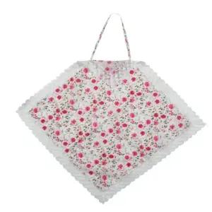 (옵션 65X65cm 임의배송)손님용앞치마 꽃손수건 카페앞치마 여성스러운앞치마 손님앞치마 손수건 겸용 앞치