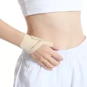 여성 남성용 압박 슬리브 보호대 엄지 손가락 손목 안정기 오른손 또는 왼손용 부드러운 지지대