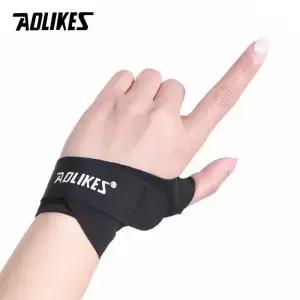 AOLIKES 1PCS 조정 가능한 손목 부목 버팀대 엄지 지원 안정제 손가락 보호기 부상 보조 도구 관리 Bace