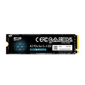 실리콘 파워 256GB NVMe M.2 PCIe Gen3x4 2280 SSD(SP256GBP34A60M28)