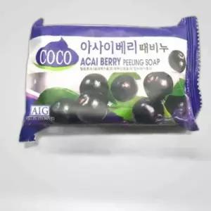 코코-아사이베리때비누 때비누 각질제거 미용비누 각질제거 미용비누 샤워비누