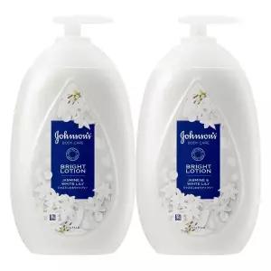 NEW 청순형광등로션 존슨즈 브라이트 로션 자스민  화이트 릴리 500ml 더블 기획