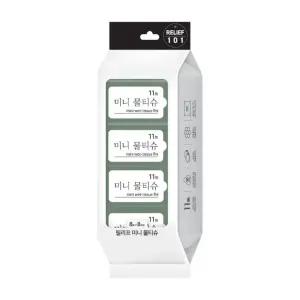 릴리프 휴대용 미니 물티슈 8매 8입