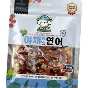 헤세드요셉 강아지간식 야채앤 연어 큐브 160g