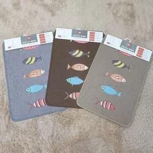 W 모던 자수 발매트 40x60 디자인랜덤