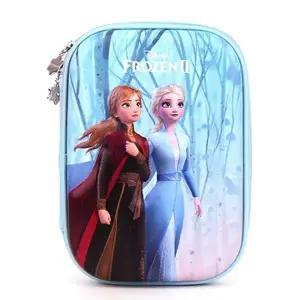 윙하우스 필통 EVA 파우치 로맨틱 겨울왕국 캐릭터 펜슬통 이스