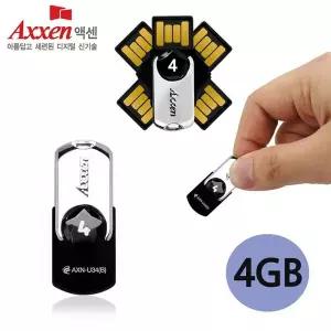 [골드스마일]USB메모리 STAR U34 블랙 4GB USB메모리 USB