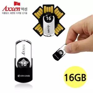 [골드스마일]블랙 USB메모리 U34 USB 16GB STAR USB메모리