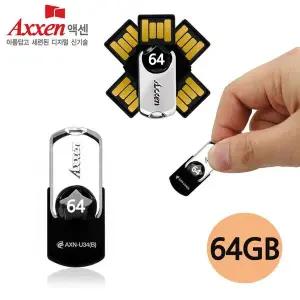 [골드스마일]USB U34 STAR 블랙 USB메모리 64GB USB메모리