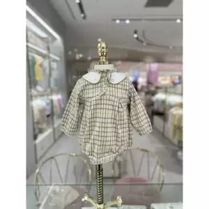 [에뜨와](센텀시티점) 26F/W 신상 임신출산선물 벤자민체크바디수트SET (07T527904)