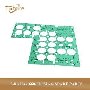 Homag 기계용  녹색 플라스틱 도장 링 플랫 개스킷 19 개 구멍 3-812-04-1660